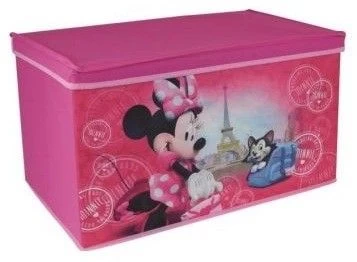 Coffre à Jouets Pliable Minnie Paris Disney 2 Coffre à Jouets Pliable Minnie Paris Disney