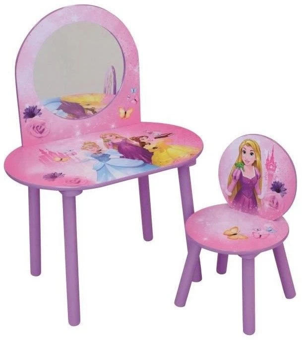 Coiffeuse Avec Chaise Princesses Disney 3 Coiffeuse Avec Chaise Princesses Disney