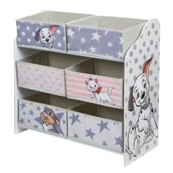 Disney Classics - Meuble De Rangement Pour Chambre D'enfant Avec 6 Bacs -Disney disney classics meuble de rangement pour chambre d enfant avec 6 bacs 0630996143681 758753