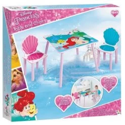 Disney Princesses Ariel - Ensemble Table Et 2 Chaises Pour Enfants -Disney disney princesses ariel ensemble table et 2 chaises pour enfants 5013138670446 454157