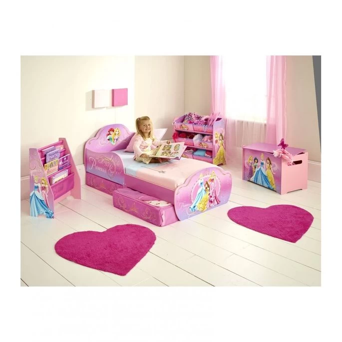Lit Avec Tiroirs De Rangement Disney Princesses 70x140 Cm 5 Lit Avec Tiroirs De Rangement Disney Princesses 70x140 Cm – Image 3