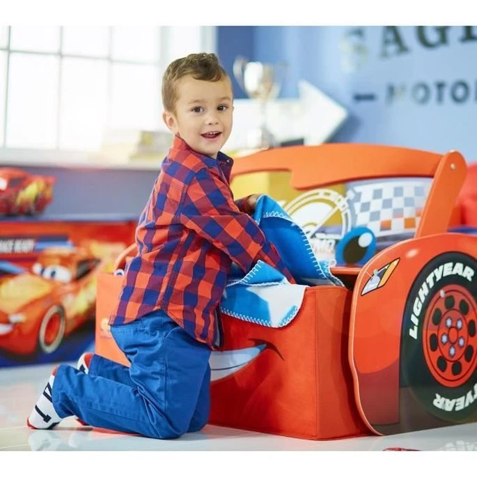 Disney Lit Enfant Flash McQueen Avec Rangement 70 X 140 Cm Abel 5 Disney Lit Enfant Flash McQueen Avec Rangement 70 X 140 Cm Abel – Image 3
