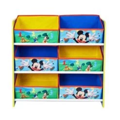 Disney MICKEY ET SES AMIS - Meuble De Rangement Pour Chambre D'enfant Avec 6 Bacs -Disney mickey et ses amis meuble de rangement pour chambre d enfant avec 6 bacs 5013138662960 496981