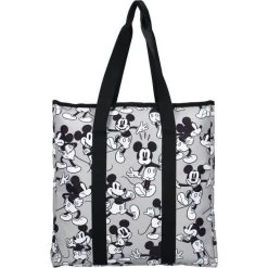 Disney MICKEY MOUSE Sac Shopping My Little Bag Gris/Blanc -Disney mickey mouse sac shopping my little bag gris blanc 8712645283879 758399