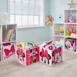 Disney MINNIE Lot De 4 Cubes De Rangement Et Décoratifs -Disney minnie lot de 4 cubes de rangement et decoratifs 5013138670811 1011171