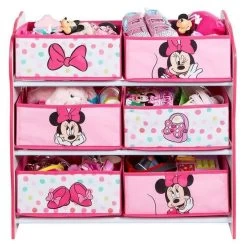 Disney MINNIE Meuble De Rangement Pour Chambre D'Enfant Avec 6 Bacs -Disney minnie meuble de rangement pour chambre d enfant avec 6 bacs 5013138666449 496975