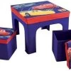 Disney Cars Table Carrée Et 2 Tabourets De Rangement Cars Disney 2 Disney Cars Table Carrée Et 2 Tabourets De Rangement Cars Disney -Disney table carree et 2 tabourets de rangement cars disney 3700057126414 267251