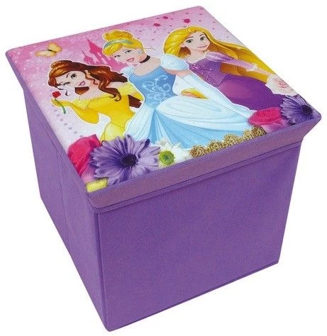 Tabouret De Rangement Pliable Princesses Disney 3 Tabouret De Rangement Pliable Princesses Disney