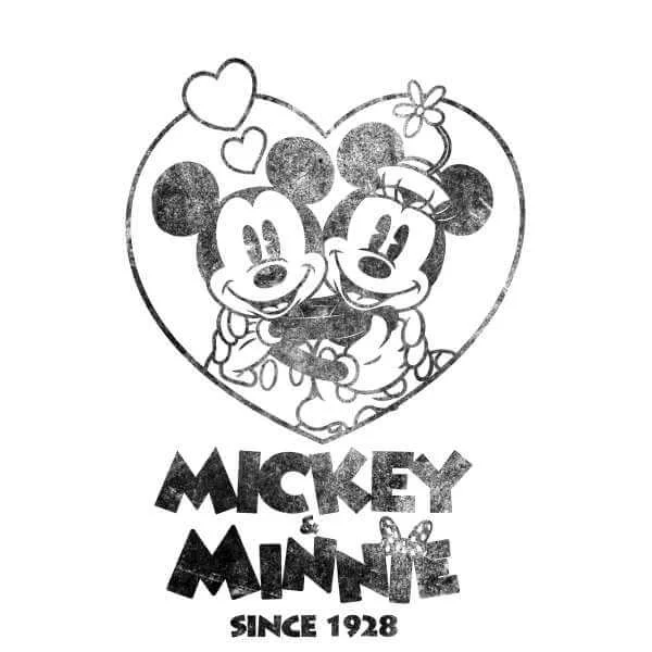 Sweat Homme Mickey Mouse Et Minnie Depuis 1928 (Disney) - Blanc 4 Sweat Homme Mickey Mouse Et Minnie Depuis 1928 (Disney) - Blanc – Image 2
