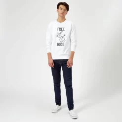 Disney Sweat Homme La Reine Des Neiges - Olaf Free Hugs - Blanc 7 Disney Sweat Homme La Reine Des Neiges - Olaf Free Hugs - Blanc -Disney 11796099 1284625298789042