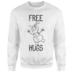 Disney Sweat Homme La Reine Des Neiges - Olaf Free Hugs - Blanc 8 Disney Sweat Homme La Reine Des Neiges - Olaf Free Hugs - Blanc -Disney 11796099 6184625325520416