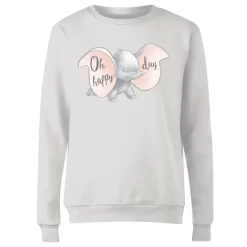 Sweat Femme Happy Day Dumbo Disney - Blanc 9 Sweat Femme Happy Day Dumbo Disney - Blanc -Disney 11853160 3984626309024390