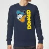 Disney Donald Duck Face Sweatshirt - Navy 1 Disney Donald Duck Face Sweatshirt - Navy -Disney 12223074 1914689848154093